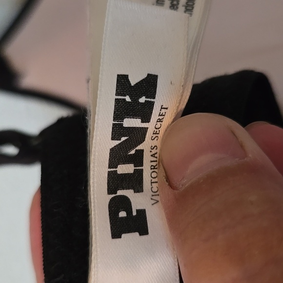 Victoria's Secret Pink Black Wear Everywhere Push Up Bra Size 36D - Picture 4 of 8